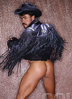 Hairy muscle hunk Mike Pereyra by Colt Studio