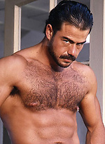 Hairy muscle hunk Mike Pereyra by Colt Studio