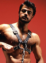 Hairy muscle hunk Mike Pereyra by Colt Studio