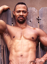 Hot bodybuilder Mitchell Rabida posing naked by Colt Studio
