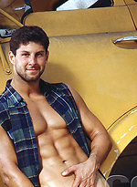 Beau Wheeler posing naked by Colt Studio