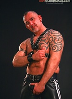 Til Wegman in leather gear by Hot Older Male