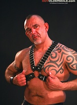Til Wegman in leather gear by Hot Older Male
