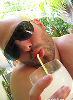 Straight guy shows off dick by the pool! by Out Him