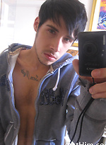 Sexy straight men showing off cocks in hacked phone by Out Him