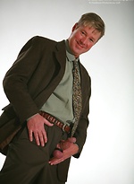 Mature man Scott Parker shows his cock by Hot Older Male
