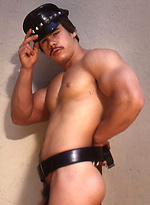 Billy Lee Barnes plays with cock by Colt Studio