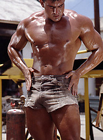 Bodybuilder Bruce Emory naked by Colt Studio