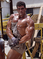 Bodybuilder Bruce Emory naked by Colt Studio