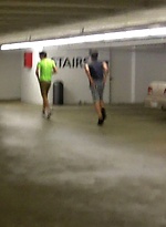 Parking garage anal fuck by Gay Violations