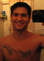 Sexy, athletic & tattooed guys stolen naked photos! by Out Him