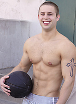 Basketball fanatic Grant shows cock by SeanCody