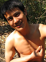 Handsome Thai guy gets naked in the wild by BoyKakke
