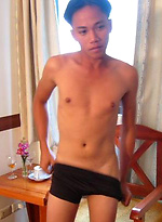 Asian boy deepthroats and swallows cum by BoyKakke