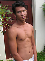 Hot Gene strips outdoors by BoyKakke