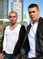 Aussie Wrestlers Marco Pirelli and Tate Ryder Getting It On by Bentley Race With Tate Ryder