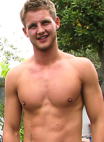 Tall Blond Fighter Jamie - One Toned Body and an Over Proportioned Uncut One! by English Lads