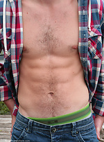 Hairy Straight Young Hunk Matt Cardle - When not Singing or Painting Find him Wanking in the Sunshine! by English Lads