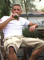 Straight Hunk Jay\\\\\\\'s First Blow Job from a Guy - Lucky Danny Fills his Mouth! by English Lads