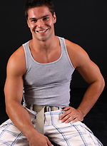 Muscle studs Solomon jerking off dick by ChaosMen