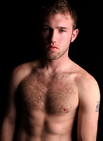 Hairy boy Reid naked by ChaosMen