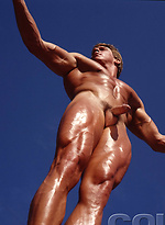 Buzz Corbet posing naked by Colt Studio