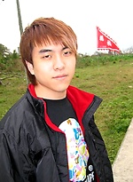 Cute Japanese guy gets naked on the beach by Japan Boyz