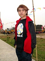Cute Japanese guy gets naked on the beach by Japan Boyz