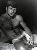 Doug Anderson shows his big cock by Colt Studio