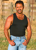 Hairy muscle hunk Tom Chase outdoors by Colt Studio With Tom Chase