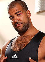 Hairy wrestler Roman Wright by Butch Dixon With Roman Wright