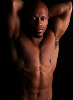Black man Bralick shows cock by ChaosMen