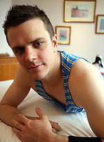 Aussie country boy Brent Tyler shows his uncut dick by Bentley Race