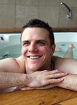 Aussie country boy Brent Tyler shows his uncut dick by Bentley Race