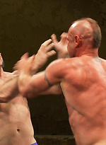 Tober Brandt returns from a long hiatus to take on rookie Chad Brock. Chad\\\\\\\'s got the size advantage, but Tober\\\\\\\'s got the attitude to win. These guys h by Naked Kombat With Chad Brock