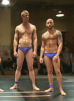 Four ripped studs with huge cocks battle it out in a tag team match in front of a live audience with a victory fuck where hard cocks pound hot butts. by Naked Kombat With Drake Jaden