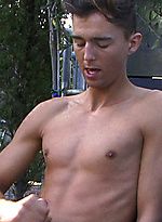 Tall and Lean Personal Trainer Perry showing off his Long Uncut Cock! by English Lads