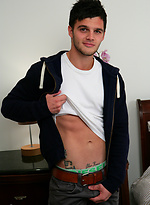Footie Mad Jack Roberts Proving the Theory Footballers Have Very Hard Uncut Cocks! by English Lads