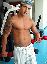 Muscle jock from itali Caua shows his schlong by LucasKazan