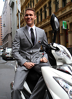 Aussie Personal Trainer Tate Ryder is ready to get off with Ben by Bentley Race With Tate Ryder