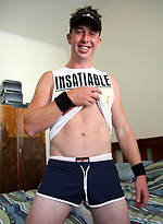Redheaded Aussie boy Ryan Geary's first shoot with Ben by Bentley Race