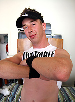Redheaded Aussie boy Ryan Geary's first shoot with Ben by Bentley Race