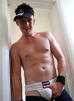 Redheaded Aussie boy Ryan Geary's first shoot with Ben by Bentley Race