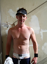 Redheaded Aussie boy Ryan Geary's first shoot with Ben by Bentley Race