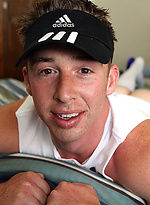 Redheaded Aussie boy Ryan Geary's first shoot with Ben by Bentley Race