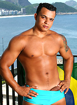 Denis Torres jacking off his fat cock by Brazilian Studz