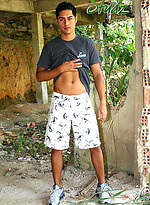 Carlos Olivira posing naked by Brazilian Studz