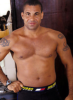 Big latin man Bruno Martin naked by Brazilian Studz