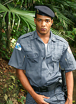 Brazilian cop Bruno Loronha shows his cock by Brazilian Studz