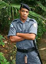 Brazilian cop Bruno Loronha shows his cock by Brazilian Studz